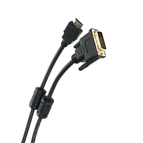 Кабель/ Кабель HDMI to DVI-D (19M -25M) 3м, 2 фильтра TV-COM <LCG135F-3M> Кабель/ Кабель HDMI to DVI-D (19M -25M) 3м, 2 фильтра TV-COM <LCG135F-3M>