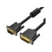 Кабель Vention DVI-I Dual link 24+5M/VGA 15M с ферритовым фильтром - 3м. Кабель Vention DVI-I Dual link 24+5M/VGA 15M с ферритовым фильтром - 3м.