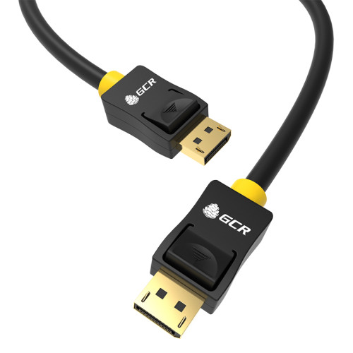 Greenconnect Кабель 5.0m DisplayPort v1.2, 20M/20M, черный, 28/28 AWG
