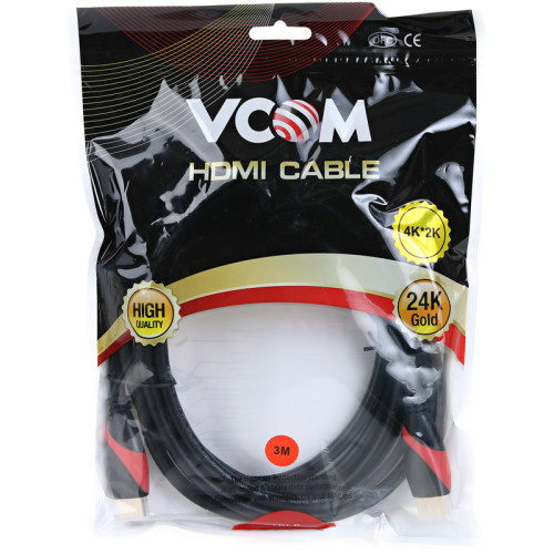 Кабель/ Кабель HDMI 19M/M ver. 2.0, 2 фильтра, 3m VCOM <CG525D-R-3.0>