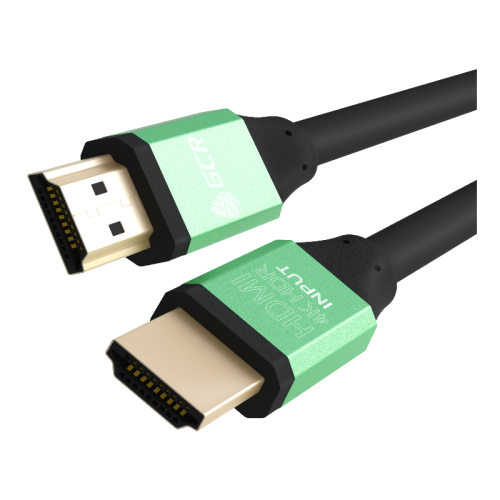 Greenconnect Кабель активный 30.0m HDMI 2.0, High speed 19M/19M с усилителем, черный, тройной экран