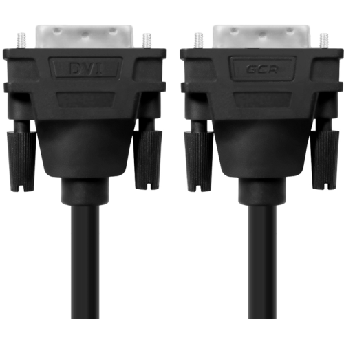 Greenconnect Кабель DVI-D 1.0m, черный, OD 8.5mm, 28/28 AWG, DVI/DVI, 25M/25M, GCR-DM2DMC-1.0m, двойной экран Greenconnect Кабель DVI-D 1.0m, черный, OD 8.5mm, 28/28 AWG, DVI/DVI, 25M/25M, GCR-DM2DMC-1.0m, двойной экран
