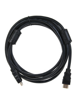Кабель/ Кабель HDMI-19M --- HDMI-19M ver 2.0+3D/Ethernet,2 фильтра 3m Telecom <TCG200F-3M>