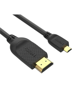 Кабель/ Кабель HDMI-19M --MicroHDMI-19M ver 2.0 1.5m VCOM <CG587-1.5M>