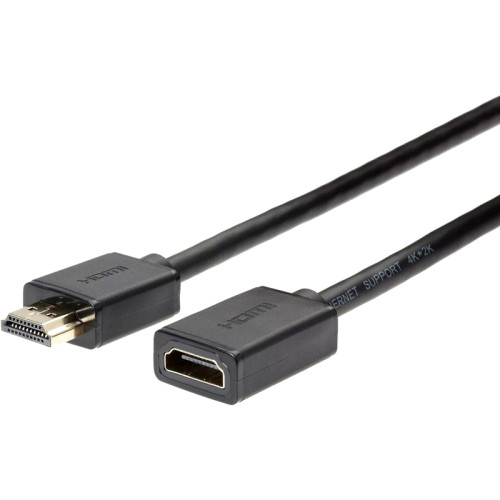 Кабель/ Кабель удлинительный  HDMI-19M---HDMI-19F ver 2.0, 3m, Telecom <TCG-235MF-3M>