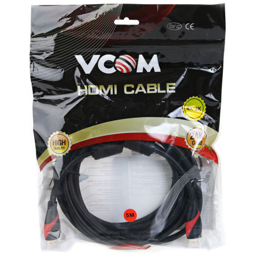 Кабель/ Кабель HDMI 19M/M ver. 2.0, 2 фильтра, 5m VCOM <CG525D-R-5.0>