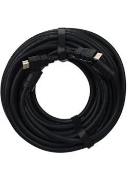 Кабель/ Кабель HDMI-19M --- HDMI-19M ver 2.0+3D/Ethernet,2 фильтра 15m Telecom <TCG200F-15M>