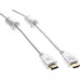 Кабель/ Кабель HDMI 19M/M ver 2.0, 1.8М, белый  Aopen/Qust <ACG711DW-1.8M>