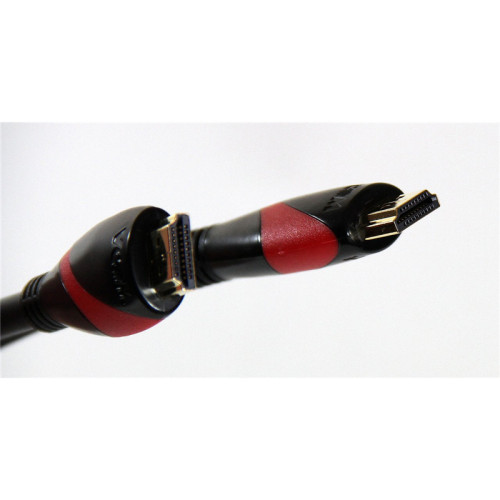 Кабель/ Кабель HDMI 19M/M ver. 2.0 black red, 1.8m VCOM <CG525-R-1.8>