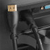 GCR Кабель 15.0m HDMI 1.4, 30/30 AWG, позолоченные контакты, FullHD, Ethernet 10.2 Гбит/с, 3D, 4K, экран, GCR-54572