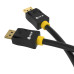 Greenconnect Кабель 3.0m DisplayPort v1.2, 20M/20M, черный, 28/28 AWG, GCR-DP2DP-3.0m