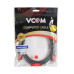 Кабель/ Кабель HDMI 19M/M ver. 2.0 black red, 0.5m VCOM <CG525-R-0.5>