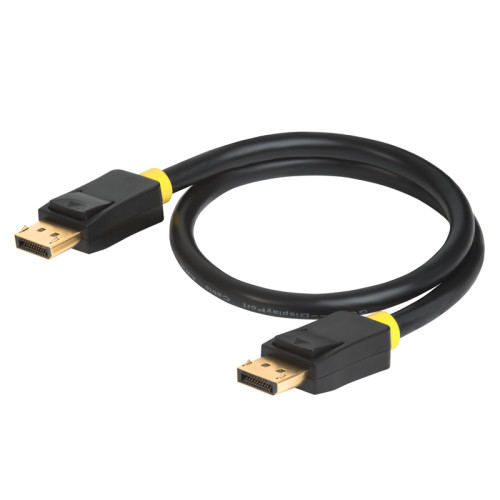 Greenconnect Кабель 0.5m DisplayPort v1.2, 20M/20M, черный, 28/28 AWG