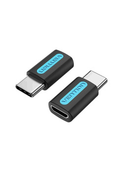 Адаптер-переходник Vention USB Type C M/ USB 2.0 micro B 5pin F