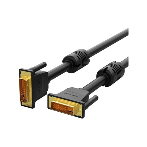 Кабель Vention DVI-I Dual link 24+5M/VGA 15M с ферритовым фильтром - 3м. Кабель Vention DVI-I Dual link 24+5M/VGA 15M с ферритовым фильтром - 3м.