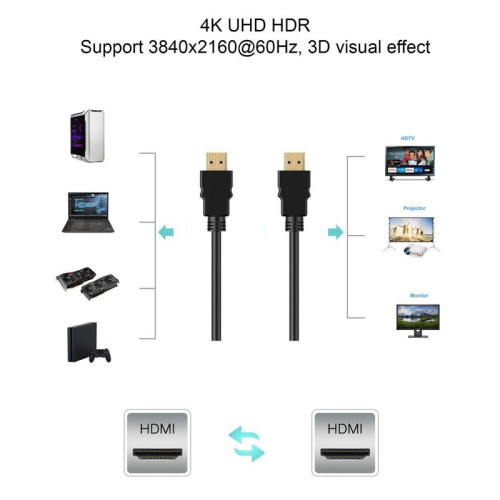 Кабель/ Кабель HDMI 19M/M ver 2.0, 1.5М  Aopen <ACG711-1.5M>