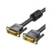 Кабель Vention DVI-D Dual link 25M/25M с ферритовым фильтром - 1.5м. Кабель Vention DVI-D Dual link 25M/25M с ферритовым фильтром - 1.5м.