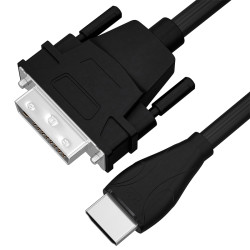 4PH Кабель 1.8m HDMI-DVI 19M / 25M, черный, двойной экран, 4PH-R90114