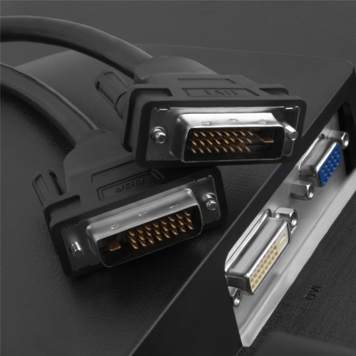Greenconnect Кабель DVI-D 5.0m, черный, OD 8.5mm, 28/28 AWG, DVI/DVI, 25M/25M, GCR-DM2DMC-5.0m, двойной экран Greenconnect Кабель DVI-D 5.0m, черный, OD 8.5mm, 28/28 AWG, DVI/DVI, 25M/25M, GCR-DM2DMC-5.0m, двойной экран
