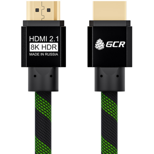 Greenconnect Кабель HDMI 2.1, 8K 60Hz, 4K 144Hz, 1.0m , динамический HDR 4:4:4, Ultra HD, 48.0 Гбит/с, тройное экранирование, ферритовые фильтры, GCR-51833 Greenconnect Кабель HDMI 2.1, 8K 60Hz, 4K 144Hz, 1.0m , динамический HDR 4:4:4, Ultra HD, 48.0 Гбит/с, тройное экранирование, ферритовые фильтры, GCR-51833