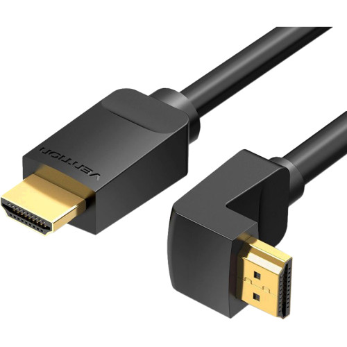 Кабель Vention HDMI High speed v2.0 with Ethernet 19M/19M угол 270 - 2м