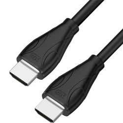 Кабель 1.8m HDMI черный, Ultra HD, 4K, 10.2 Гбит/с, 3D, экран