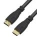 GCR Кабель PROF 10.0m HDMI 2.0, Ultra HD 4K60Hz HDR 4:2:0, 3D, 18.0 Гбит/с, черный, 28/24 AWG, 3 Х экран с армированием, фер. кольца, GCR-51204