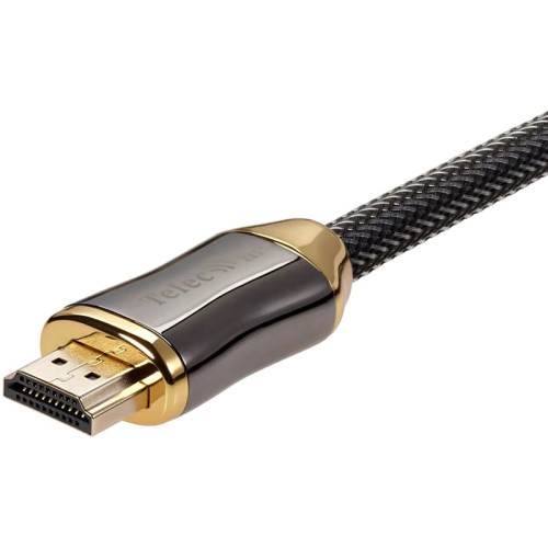 Кабель/ Кабель HDMI 19M/M,ver. 2.1, 8K@60 Hz 3m метал разъемы, нейлоновая оплетка Telecom <TCG300-3M> Кабель/ Кабель HDMI 19M/M,ver. 2.1, 8K@60 Hz 3m метал разъемы, нейлоновая оплетка Telecom <TCG300-3M>