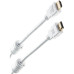 Кабель/ Кабель HDMI 19M/M ver 2.0, 1.8М, белый  Aopen/Qust <ACG711DW-1.8M>