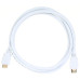 Кабель/ Кабель HDMI 19M/M ver 2.0, 1.8М, белый Aopen <ACG711W-1.8M> Кабель/ Кабель HDMI 19M/M ver 2.0, 1.8М, белый Aopen <ACG711W-1.8M>