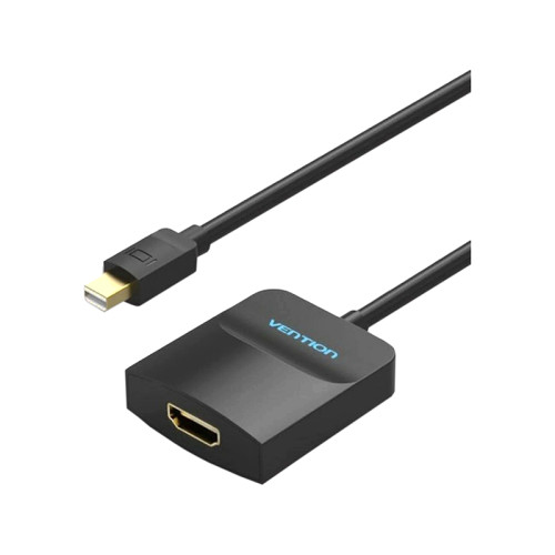 Адаптер-переходник Vention mini DisplayPort 20M > HDMI F Чёрный