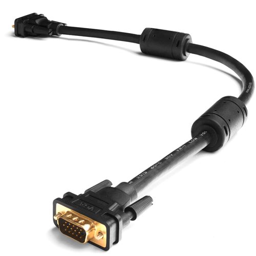 Greenconnect Кабель SVGA 10.0м чёрный, позолоченные контакты, ферритовые кольца, OD8.0mm. 15M / 15M Premium GCR-VM2VM2-10.0m, 28/28 AWG, двойной экран Greenconnect Кабель SVGA 10.0м чёрный, позолоченные контакты, ферритовые кольца, OD8.0mm. 15M / 15M Premium GCR-VM2VM2-10.0m, 28/28 AWG, двойной экран