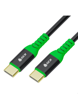 GCR Кабель USB5.0 80GBPS 240W 16K VIDEO, 1.5m, черный