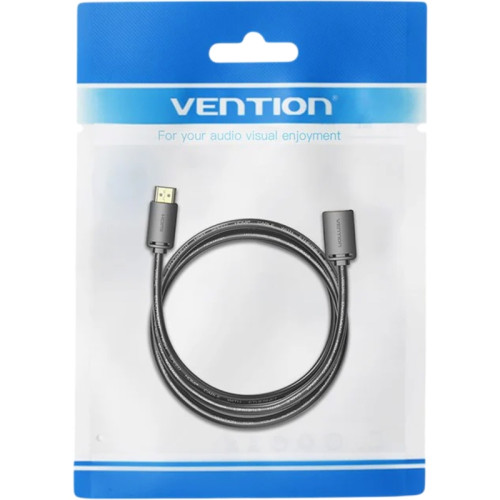 Кабель-удлинитель Vention HDMI High speed v2.0 with Ethernet 19F/19M - 5м