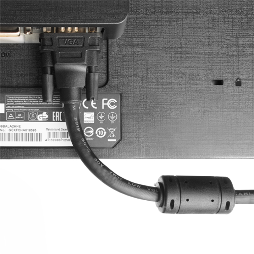 Greenconnect Кабель SVGA 10.0м чёрный, позолоченные контакты, ферритовые кольца, OD8.0mm. 15M / 15M Premium GCR-VM2VM2-10.0m, 28/28 AWG, двойной экран Greenconnect Кабель SVGA 10.0м чёрный, позолоченные контакты, ферритовые кольца, OD8.0mm. 15M / 15M Premium GCR-VM2VM2-10.0m, 28/28 AWG, двойной экран