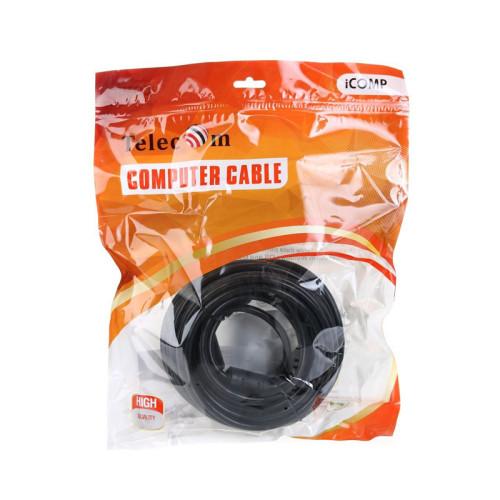 Кабель/ Кабель HDMI-19M --- HDMI-19M ver 2.0+3D/Ethernet,2 фильтра 7.5m Telecom <TCG200F-7.5M>