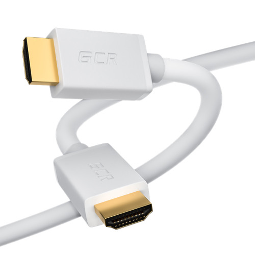 Greenconnect Кабель 1.5m HDMI версия 2.0 HDR 4:2:2, Ultra HD, 4K 60 fps 60Hz/5K*30Hz, 3D, AUDIO, 18.0 Гбит/с, 28/28 AWG, OD7.3mm, тройной экран, белый, GCR-HM761-1.5m Greenconnect Кабель 1.5m HDMI версия 2.0 HDR 4:2:2, Ultra HD, 4K 60 fps 60Hz/5K*30Hz, 3D, AUDIO, 18.0 Гбит/с, 28/28 AWG, OD7.3mm, тройной экран, белый, GCR-HM761-1.5m