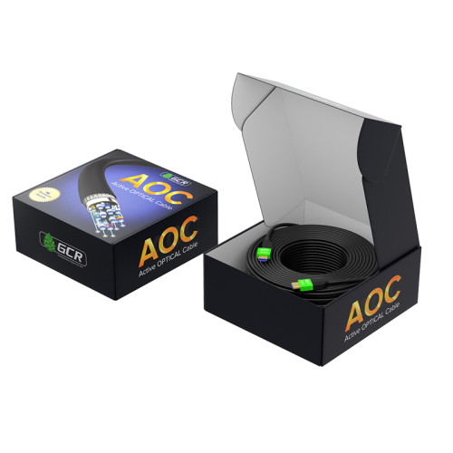 GCR Кабель 10.0m оптический HDMI 2.1 8K 60Hz, 4K 144Hz, 4:4:4, высокоскоростной 48.0 Гбит/с, 3D