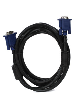 Кабель/ Кабель монитор-SVGA card (15M-15M) 3.0м 2 фильтра VCOM <VVG6448-3M>