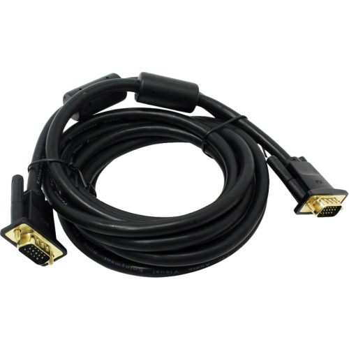 Кабель Vention VGA 15M/15M с 2 ферритовыми фильтрами - 5м. Кабель Vention VGA 15M/15M с 2 ферритовыми фильтрами - 5м.