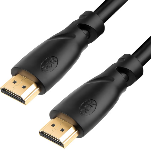 GCR Кабель Premium 1.8m HDMI 2.0, HDR, Ultra HD 4K60 Hz/ 5K30Hz, 3D, Ethernet 18.0 Гбит/с, OD8.0mm, 28/26 AWG, черный