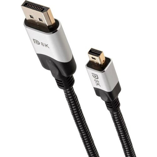 Кабель-переходник/ Кабель-переходник Mini DisplayPort M -> Display Port M 1.4V 1,5м VCOM <CG685-1.5M> Кабель-переходник/ Кабель-переходник Mini DisplayPort M -> Display Port M 1.4V 1,5м VCOM <CG685-1.5M>