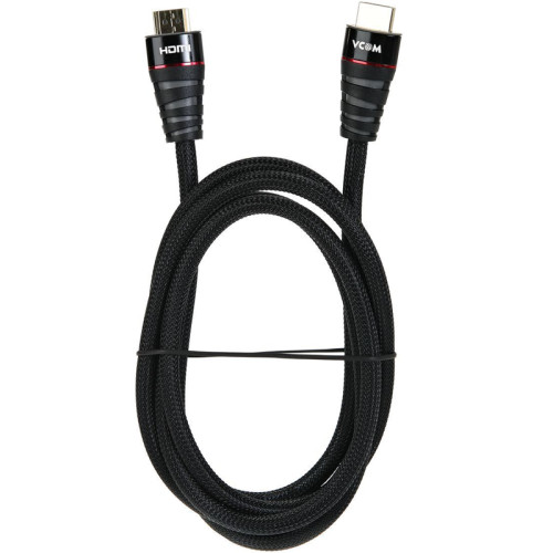 Кабель/ Кабель HDMI 19M/M ver. 2.0 черные коннекторы, 1.8m VCOM <CG526S-B-1.8M> Blister