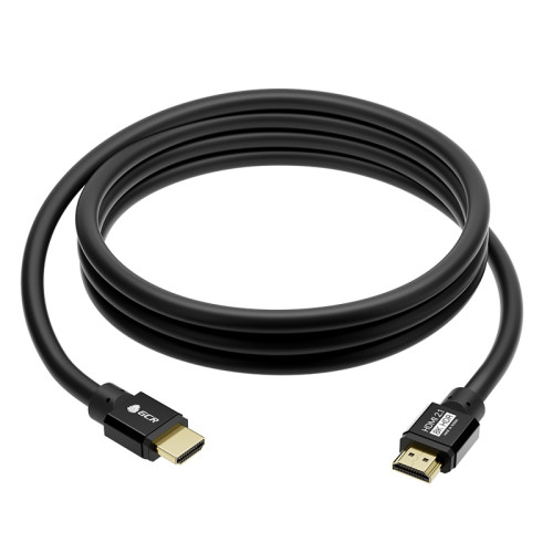GCR Кабель 5.0m HDMI 2.1, черный, 8K 60Hz, 4K 144Hz, динамический HDR, 4:4:4, Ultra HD, 48.0 Гбит/с, 2 Х экран, армирование, GCR-55553