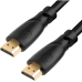 Greenconnect Кабель 1.5m HDMI 1.4, OD7.3mm, 30/30 AWG, позолоченные контакты, Ethernet 10.2 Гбит/с, 3D, 4K, экран