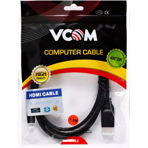 Кабель/ Кабель HDMI-19M --MicroHDMI-19M ver 2.0 1.5m VCOM <CG587-1.5M>