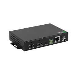 GCR Удлинитель HDMI 2.0  по витой паре с поддержкой HDBaseT 4K60Hz 18G до 70М передатчик + приемник, поддержка EDID, RS232, Audio, GCR-57426