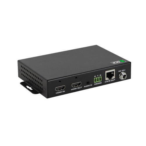 GCR Удлинитель HDMI 2.0  по витой паре с поддержкой HDBaseT 4K60Hz 18G до 70М передатчик + приемник, поддержка EDID, RS232, Audio, GCR-57426