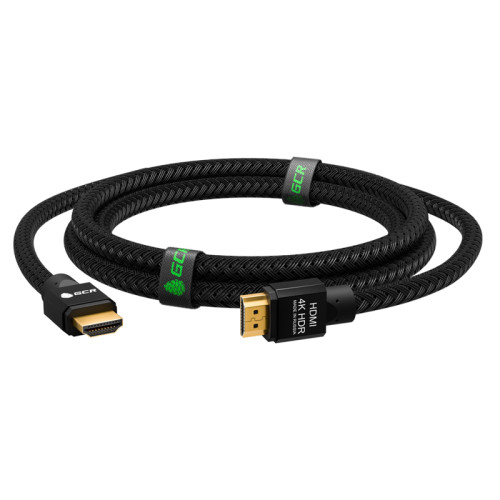 Greenconnect Кабель 1.0m HDMI версия 2.0, HDR 4:2:2, Ultra HD, 4K 60 fps 60Hz/5K*30Hz, 3D, AUDIO, 18.0 Гбит/с, 28/28 AWG, OD7.8mm, тройной экран, черный нейлон, AL корпус черный, GCR-51307 Greenconnect Кабель 1.0m HDMI версия 2.0, HDR 4:2:2, Ultra HD, 4K 60 fps 60Hz/5K*30Hz, 3D, AUDIO, 18.0 Гбит/с, 28/28 AWG, OD7.8mm, тройной экран, черный нейлон, AL корпус черный, GCR-51307