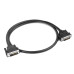 Greenconnect Кабель DVI-D 3.0m, черный, OD 8.5mm, 28/28 AWG, DVI/DVI, 25M/25M, GCR-DM2DMC-3.0m, двойной экран